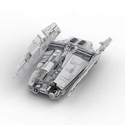 Covert Galactic Space Haulcraft Building Kit | LEGO-Compatible MOC - 1