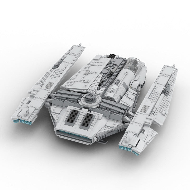 Covert Galactic Space Haulcraft Building Kit | LEGO-Compatible MOC - 6