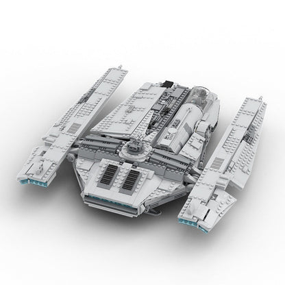 Covert Galactic Space Haulcraft MOC Building Kit - 6