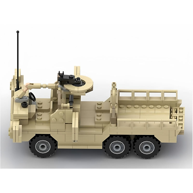 Coyote TSV Light 6x6 Tactical Support Vehicle MOC Building Kit - 4