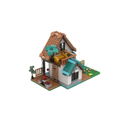 Cozy Café Building Kit | LEGO-Compatible MOC - 1