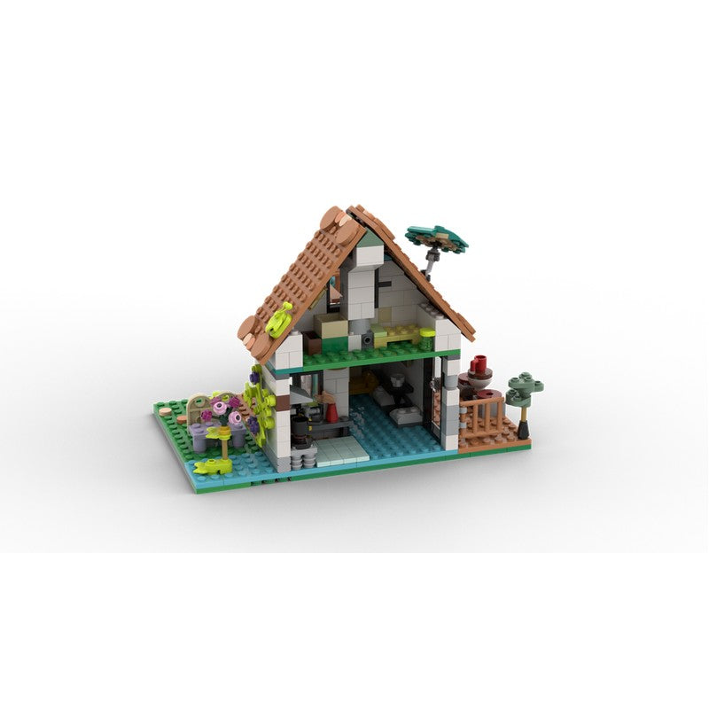 Cozy Café Building Kit | LEGO-Compatible MOC - 3