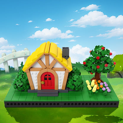 Cozy Village Starter House Building Kit | Compatible MOC - 1