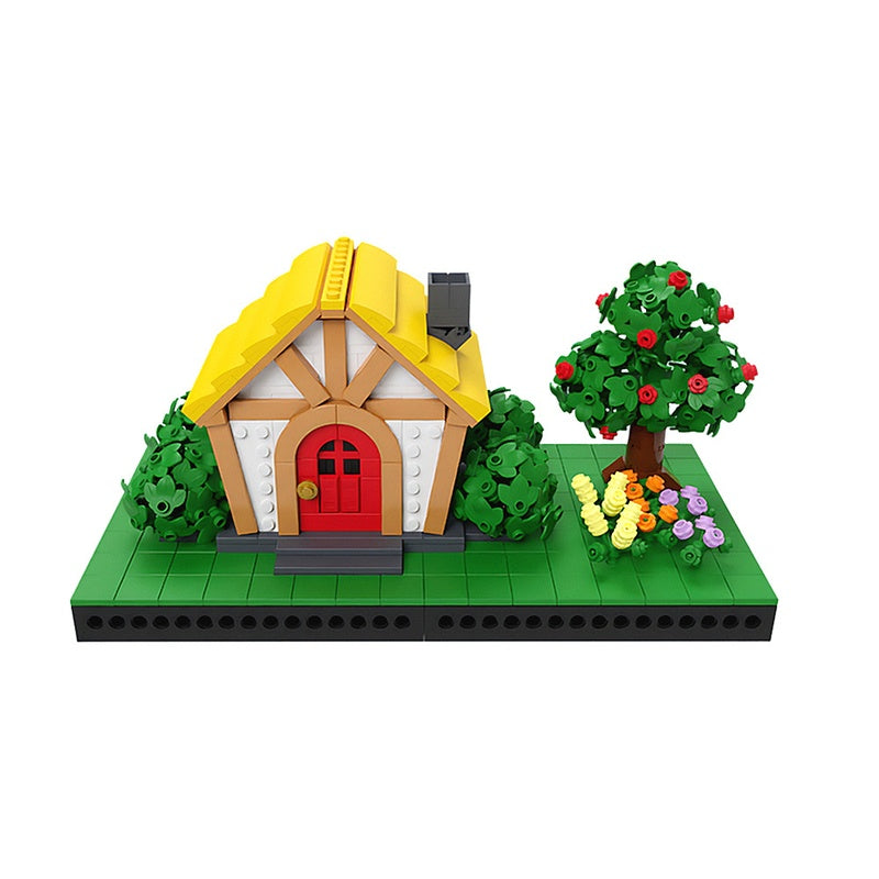 Cozy Village Starter House Building Kit | Compatible MOC - 2