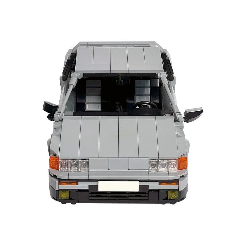CR-X Compact Sport Hatchback MOC Building Kit | Vintage Vehicle Model - 2