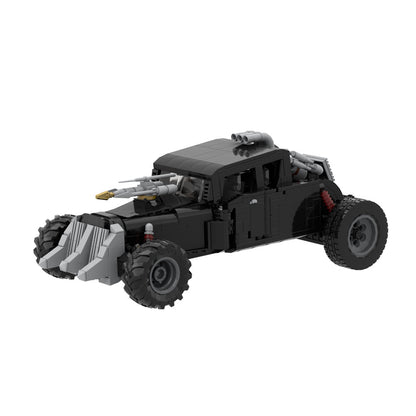 cranky black building set | mad max | lego compatible - 5