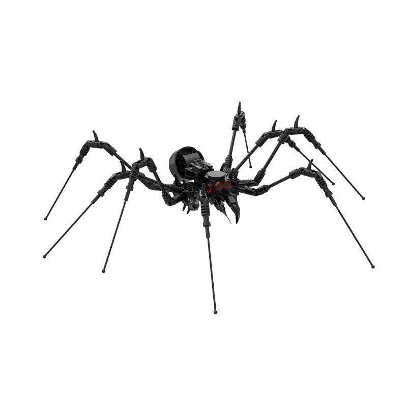Creepy Giant Spider MOC Animal Model Building Kit | Fantasy Creature - 1
