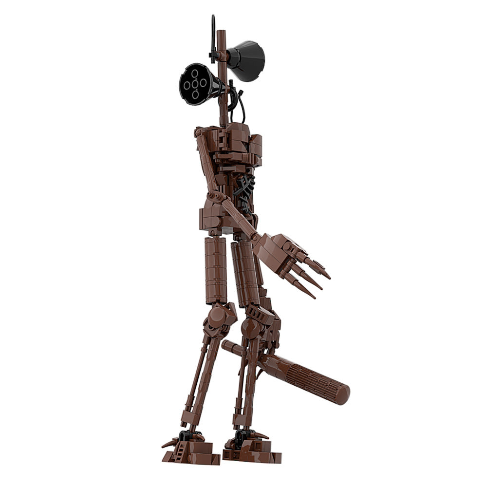 creepy tall Siren monstercharacter building set - 6
