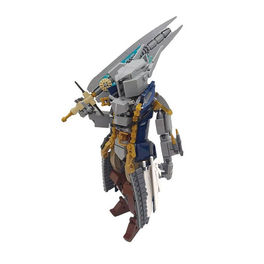 Crested Guardian Mecha MOC Character Figure Building Kit - 1