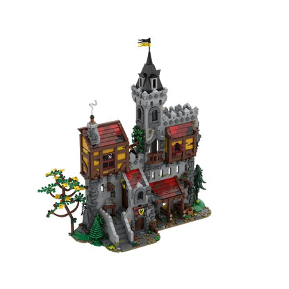 Crow Lord's Fantasy Tower Castle MOC Building Kit - 4