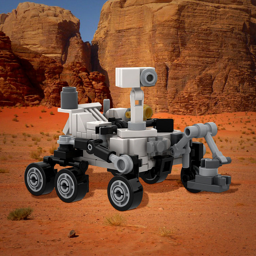 Curiosity Rover Building Kit | 1:45 Scale | LEGO-Compatible MOC - 2