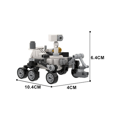 Curiosity Rover Building Kit | 1:45 Scale | LEGO-Compatible MOC - 4