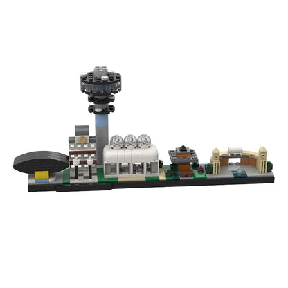 Curitiba Skyline Brazil City Building Kit | LEGO-Compatible MOC - 1