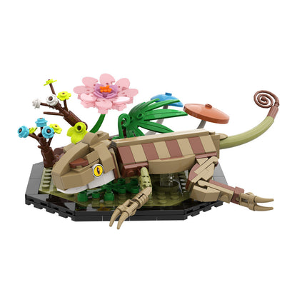 curly-tailed sand lizard building set | reptiles | lego compatible - 3
