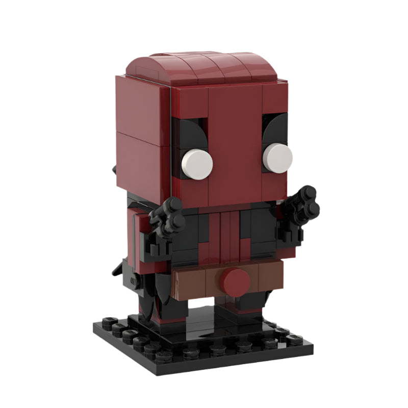 custom marvel deadpool moc brickheadz | moc-36263 - 1