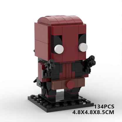 custom marvel deadpool moc brickheadz | moc-36263 - 4