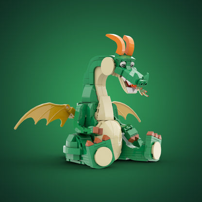 cute dragon building set | moc-210783 - 1