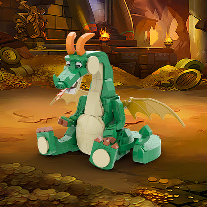 cute dragon building set | moc-210783 - 2