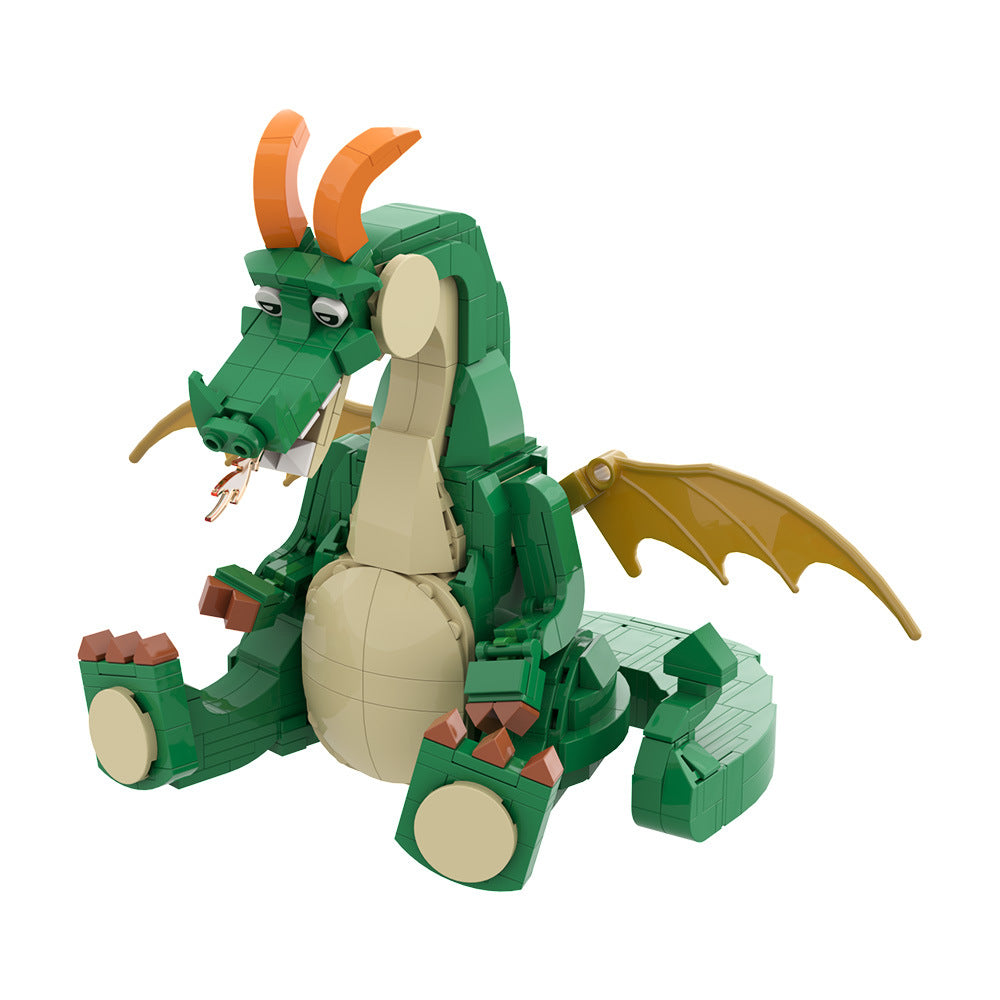 cute dragon building set | moc-210783 - 5