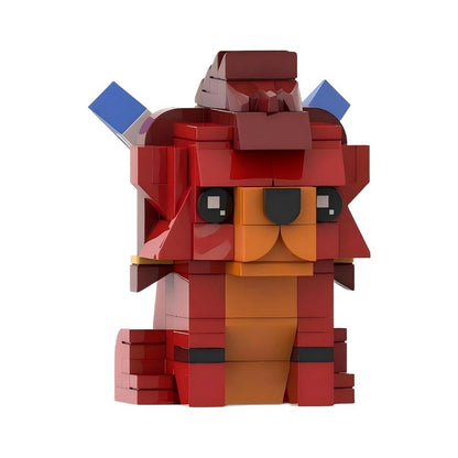 Cyber RPG Hero BrickHeadz Building Kit | LEGO-Compatible MOC - 7