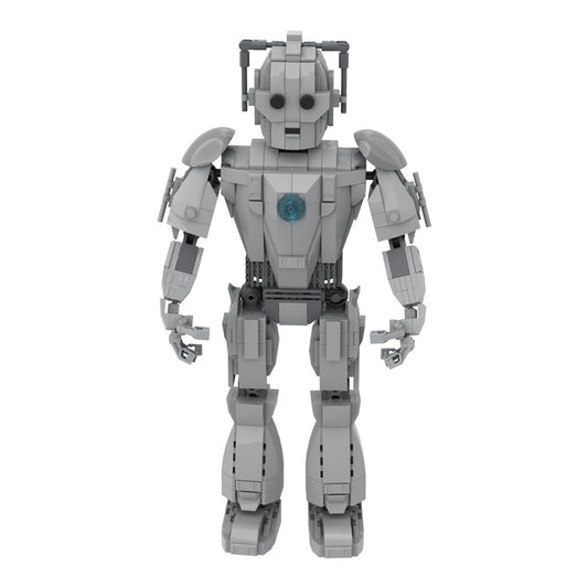 cyberman building set | doctor who | lego compatible - 5