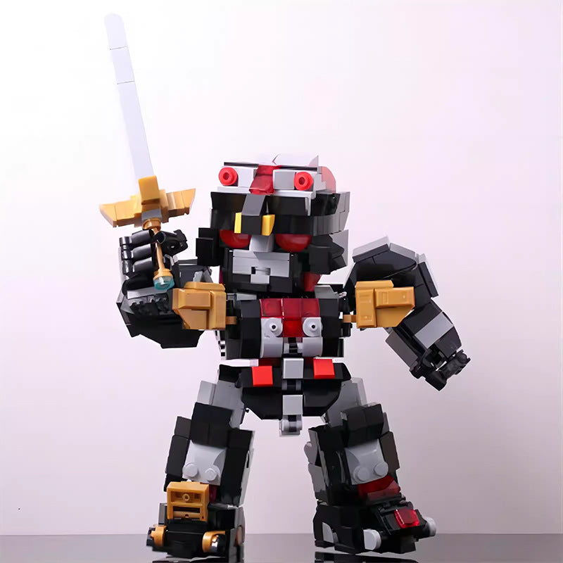 Cybernetic Beast Combination Robot Building Kit | LEGO-Compatible MOC - 6