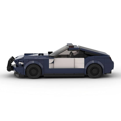 Cybertron Interceptor Police Car Building Kit | LEGO-Compatible MOC - 3