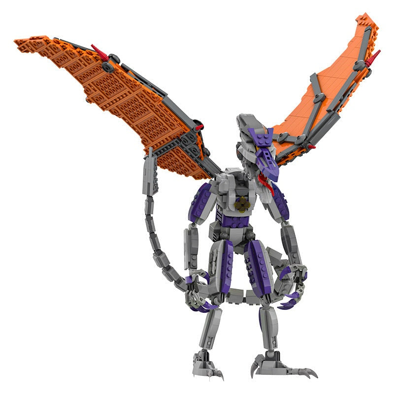 Cyborg Space Pirate Captain MOC Character Building Kit - 1