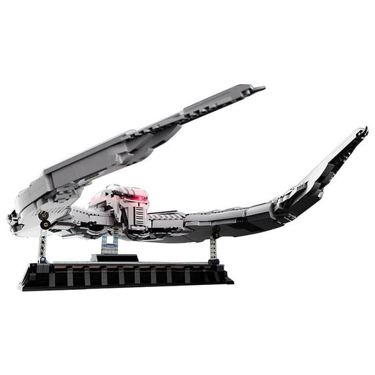 Cylon Fighter MOC Sci-Fi Starfighter Spacecraft Building Kit - 1