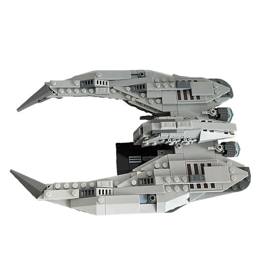 cylon raider 2004 building kit | battlestar galactica | moc-235513 - 3