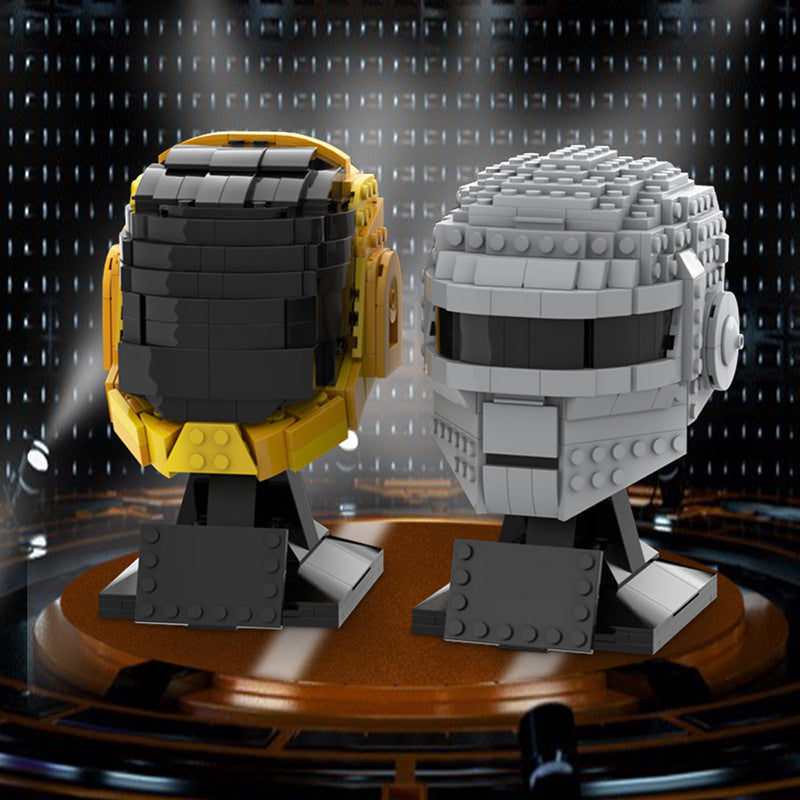 daft punk helmet building set | moc-90093 - 2