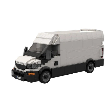 Daily Van MOC Building Kit | Realistic Compact Vehicle Model - 1
