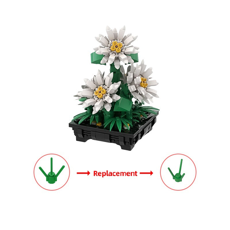 daisies building set | moc-159352 - 3