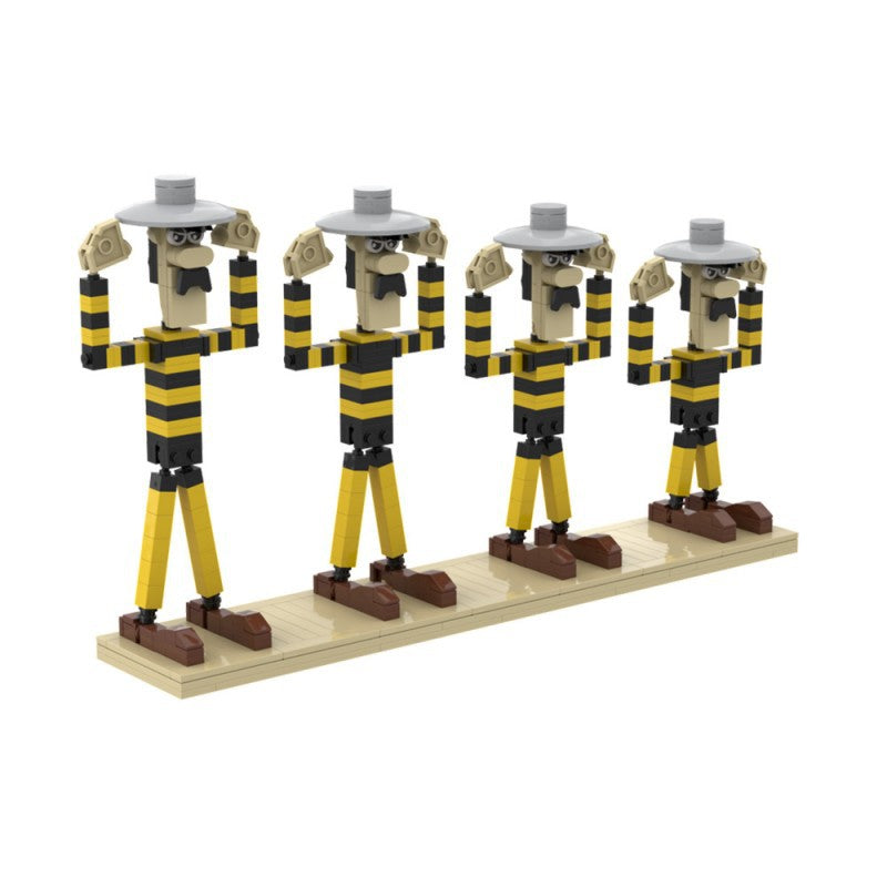 dalton building set | lucky luke | moc-204702 - 4