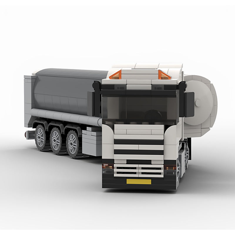 Danish Dairy Tanker Truck MOC Building Kit - 5