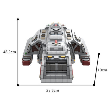 Danube Class Deep Space Runabout MOC Building Kit - 4