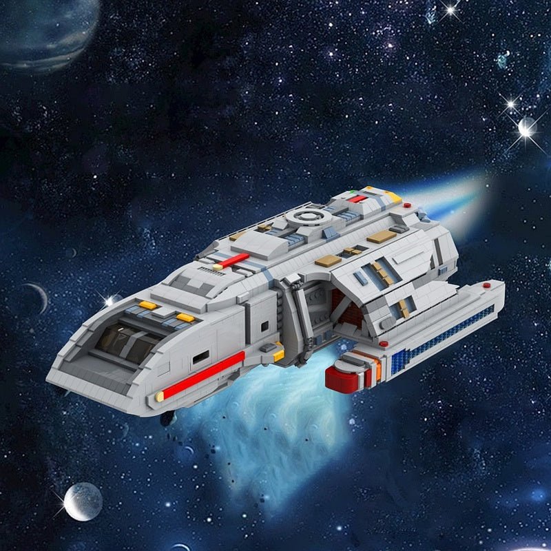 Danube Class Deep Space Runabout MOC Building Kit - 7