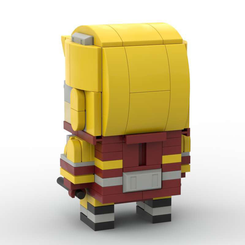 daredevil brickheadz building set | marvel | lego-compatible - 7