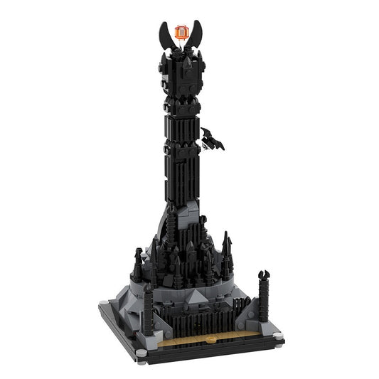 Dark Fantasy Citadel Tower Building Kit | LEGO-Compatible MOC - 3