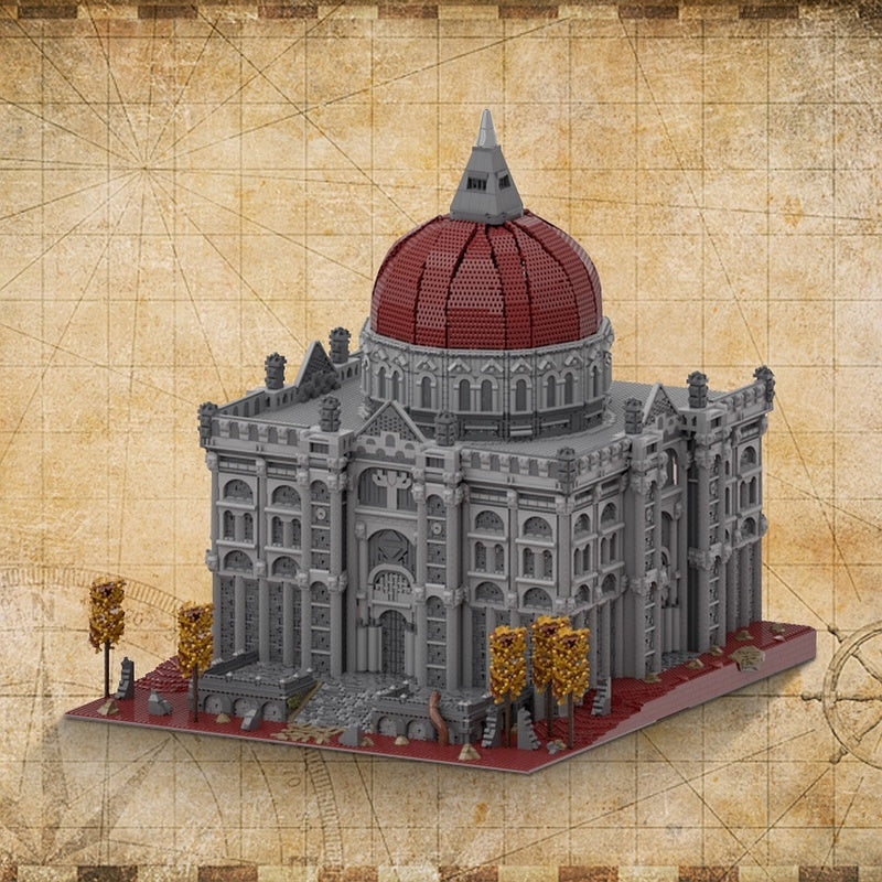 Dark Fantasy Cursed Sanctuary MOC Building Kit - 2