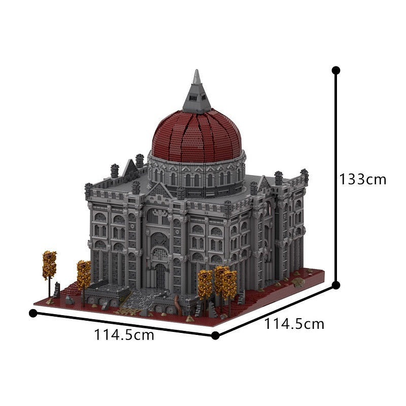Dark Fantasy Cursed Sanctuary MOC Building Kit - 4