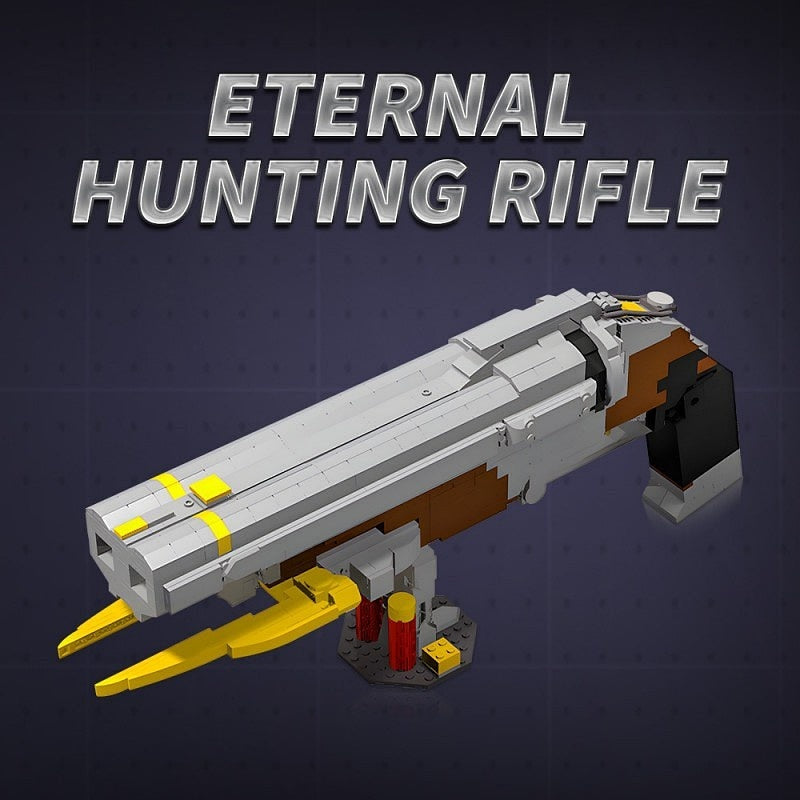 Dark Fantasy Double-Barrel Shotgun MOC Building Kit - 4