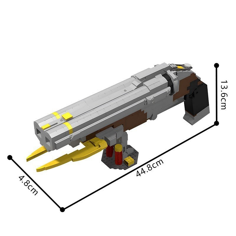 Dark Fantasy Double-Barrel Shotgun MOC Building Kit - 5