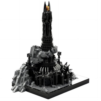 Dark Fantasy Fortress Tower MOC Miniature Architecture Building Kit - 1