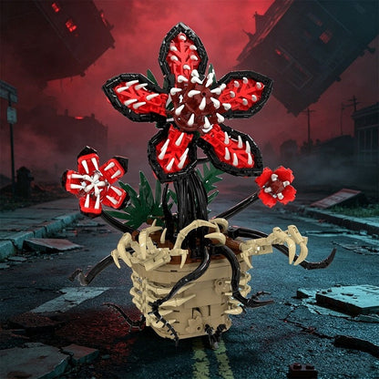 Dark Fantasy Glowing Plant MOC Building Kit | Mystery Flora Display - 5