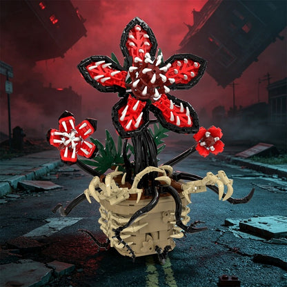 Dark Fantasy Glowing Potted Plant MOC Kit | LEGO-Compatible Mystery Flora Build - 5