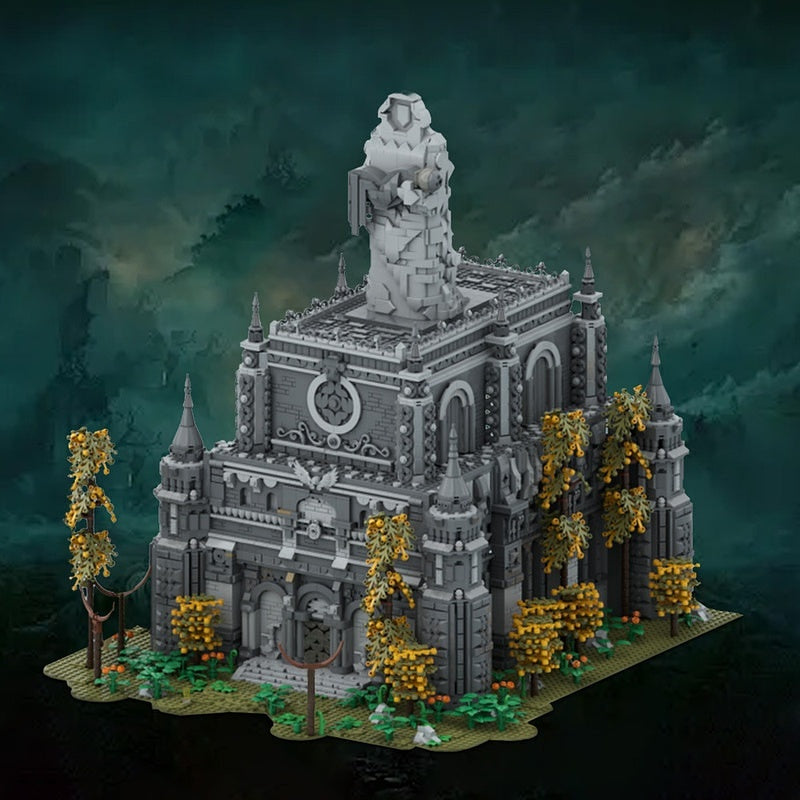 Dark Fantasy Grave Dungeon Diorama MOC Building Kit - 3