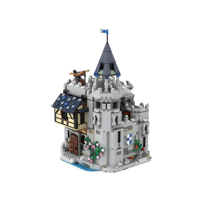Dark Fantasy Skull Fortress MOC Building Kit - 4