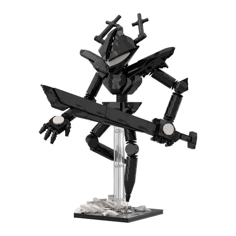 Dark Fountain Knight Building Set Kit | LEGO-Compatible MOC - 3