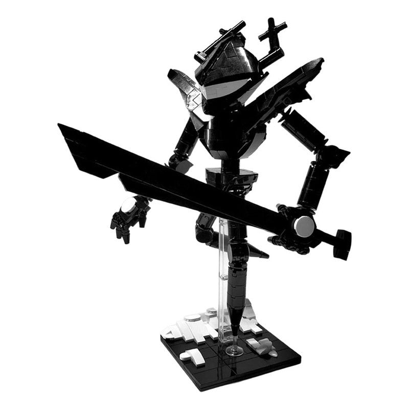 Dark Fountain Knight MOC Fantasy Character Building Kit - 3